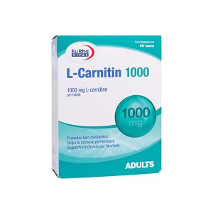 قرص ال کارنیتین 1000 میلی گرم یورویتال
