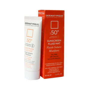ضد آفتاب بی رنگ پوست چرب و مختلط SPF50 درماتیپیک